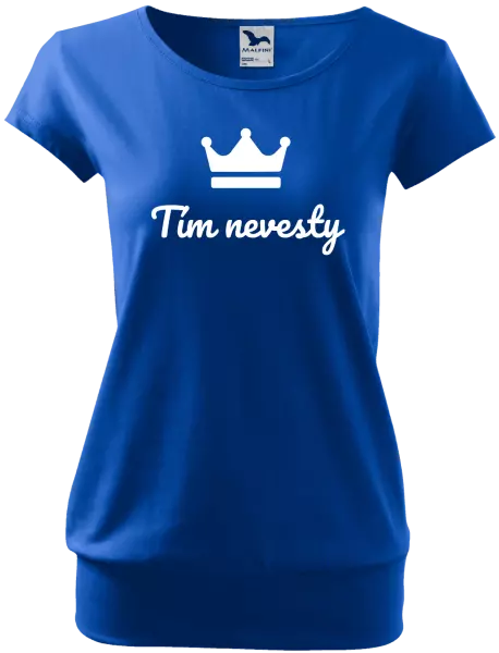 Dámske tričko Tím nevesty - korunka 
