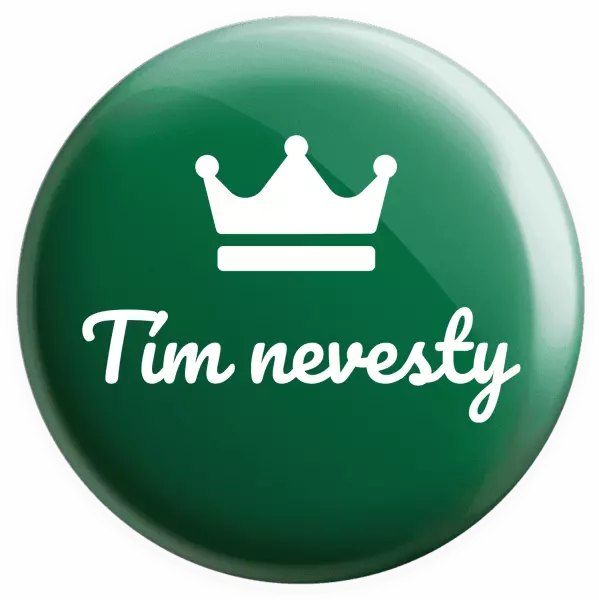 Placka Tím nevesty - korunka 