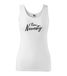 Dámske tielko Tím nevesty - nápis