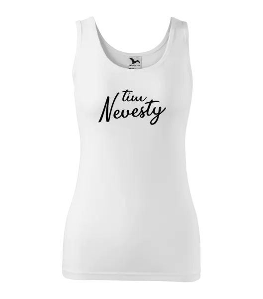 Dámske tielko Tím nevesty - nápis