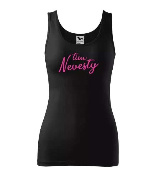 Dámske tielko Tím nevesty - nápis