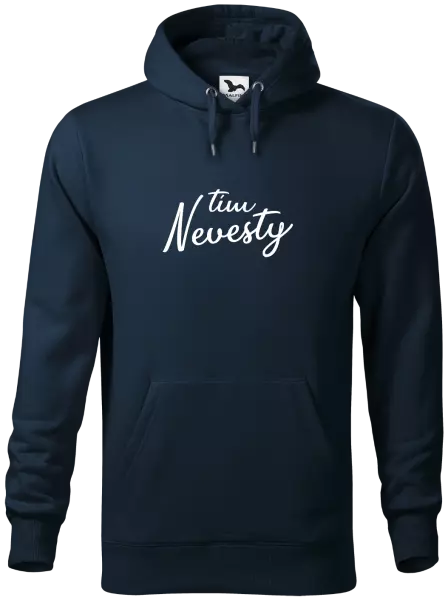 Pánska mikina Tím nevesty - nápis
