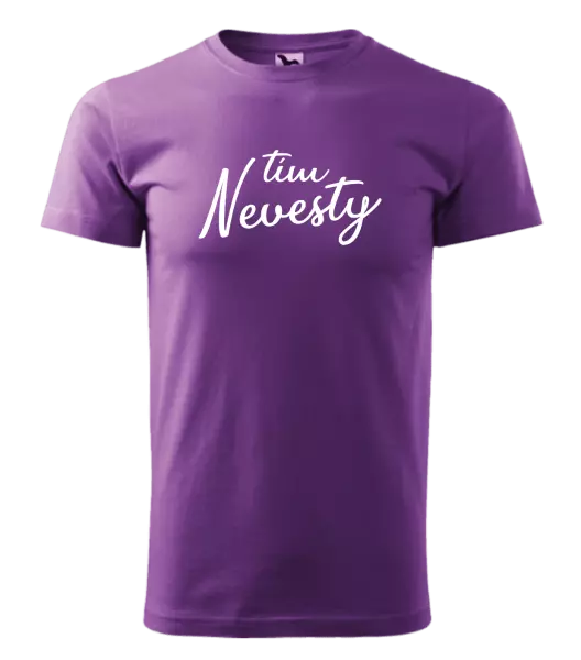 Pánske tričko Tím nevesty - nápis