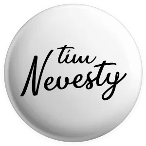 Placka Tím nevesty - nápis