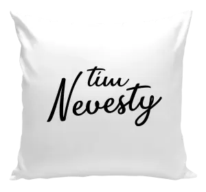 Vankúš Tím nevesty - nápis