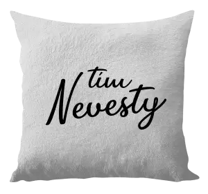 Vankúš Tím nevesty - nápis