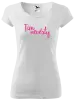 Dámske tričko Tím nevesty - nápis 2