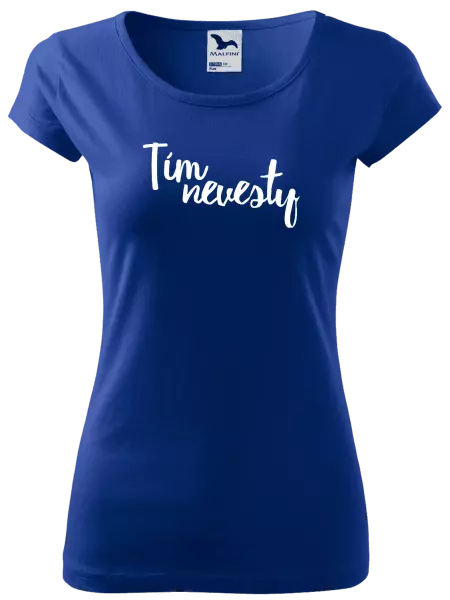 Dámske tričko Tím nevesty - nápis 2
