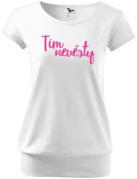 Dámske tričko Tím nevesty - nápis 2