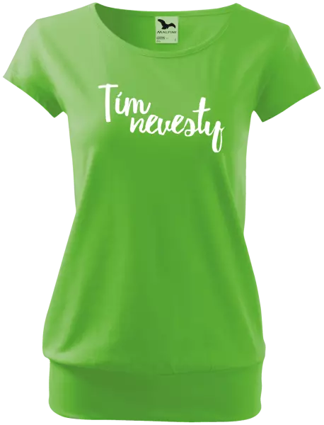Dámske tričko Tím nevesty - nápis 2