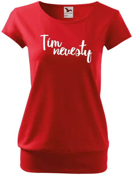 Dámske tričko Tím nevesty - nápis 2