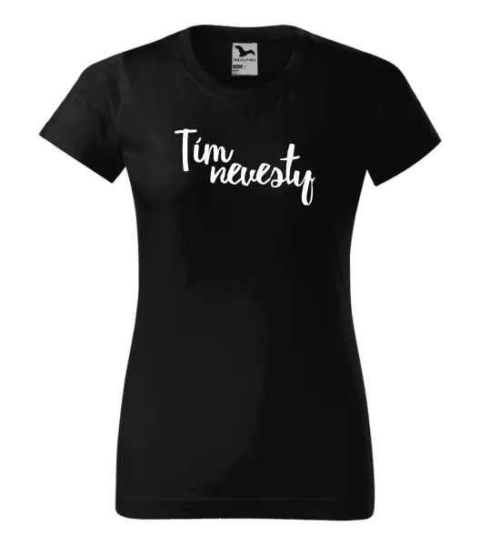 Dámske tričko Tím nevesty - nápis 2