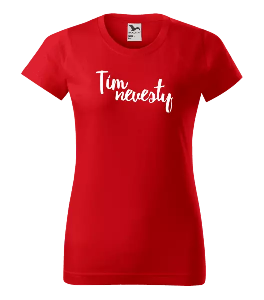 Dámske tričko Tím nevesty - nápis 2