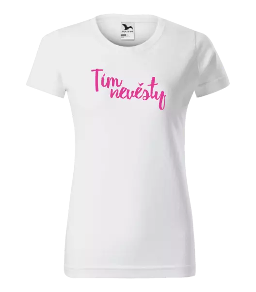 Dámske tričko Tím nevesty - nápis 2
