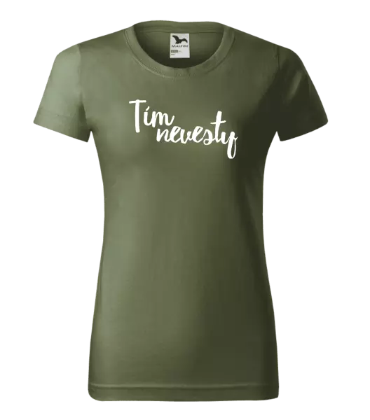 Dámske tričko Tím nevesty - nápis 2