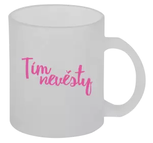 Hrnček Tím nevesty - nápis 2