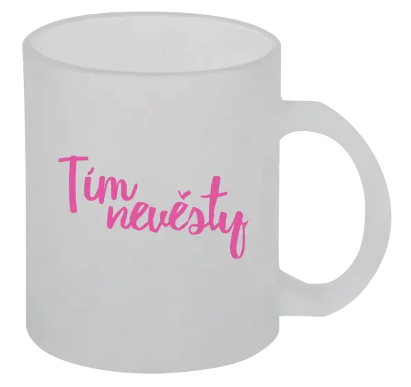 Hrnček Tím nevesty - nápis 2