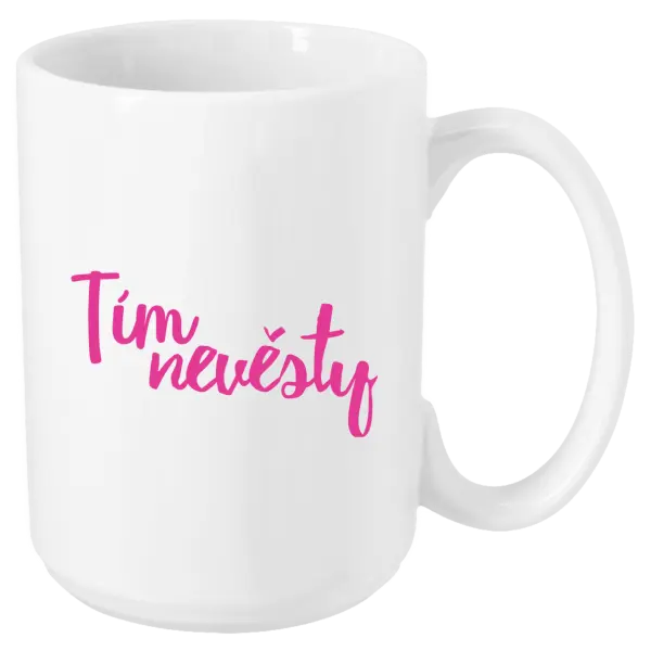 Hrnček Tím nevesty - nápis 2