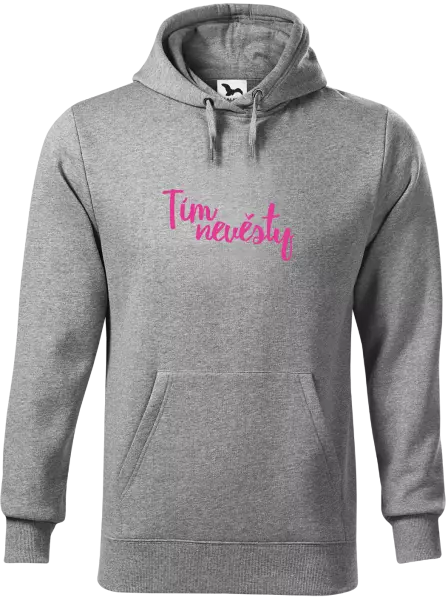 Pánska mikina Tím nevesty - nápis 2