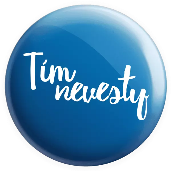 Placka Tím nevesty - nápis 2