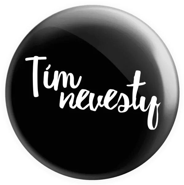 Placka Tím nevesty - nápis 2