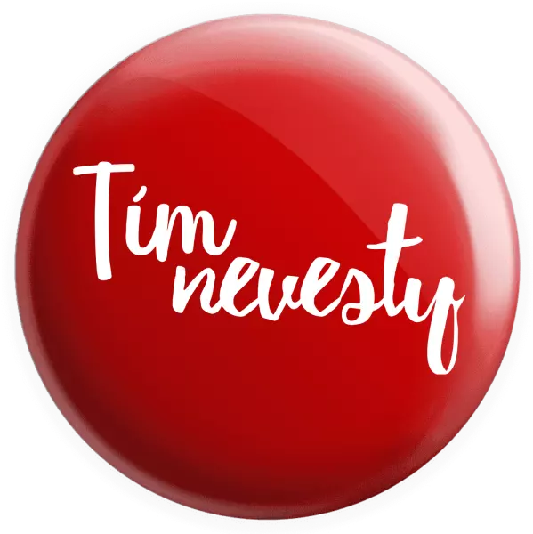 Placka Tím nevesty - nápis 2