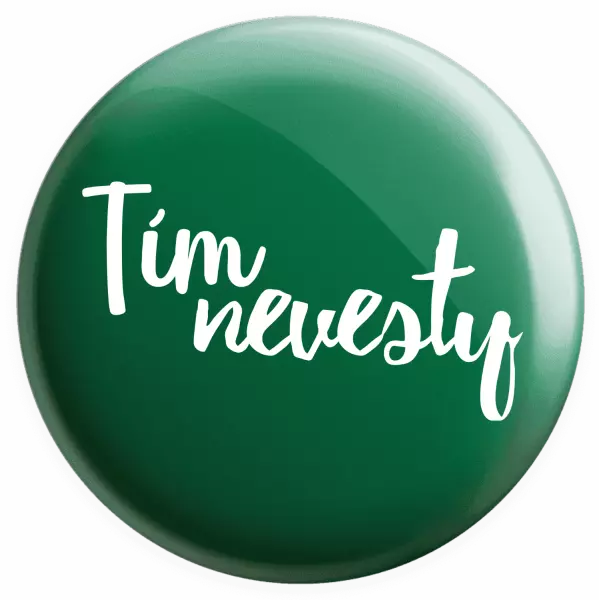 Placka Tím nevesty - nápis 2