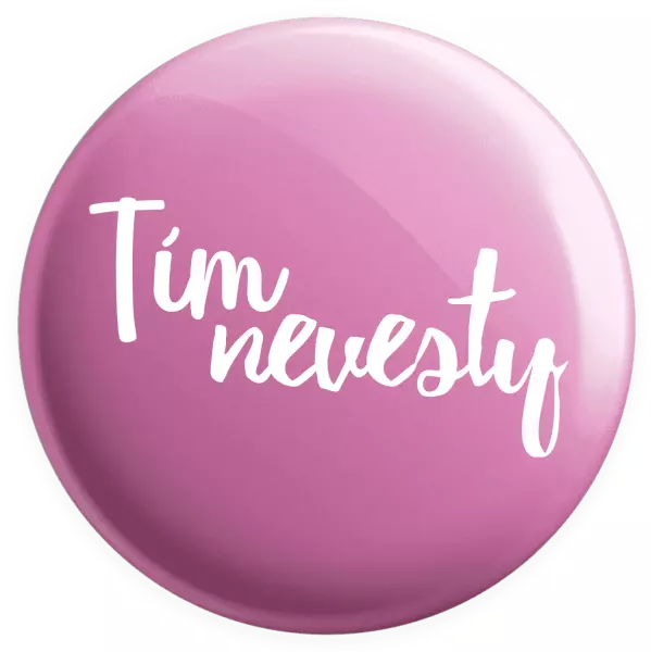 Placka Tím nevesty - nápis 2