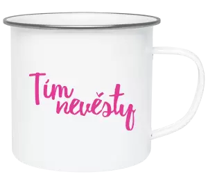 Plecháčik Tím nevesty - nápis 2