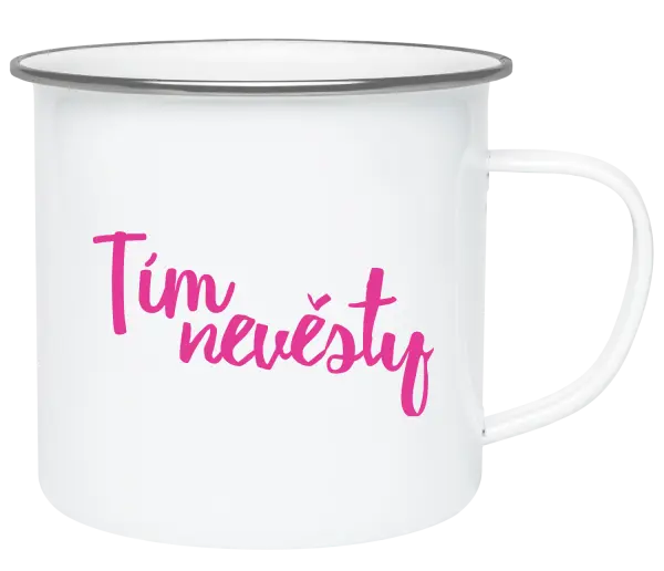 Plecháčik Tím nevesty - nápis 2