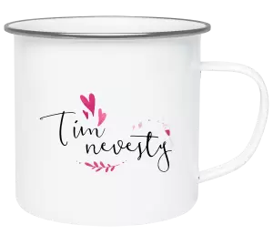 Plecháčik Tím nevesty - srdiečka a lístočky