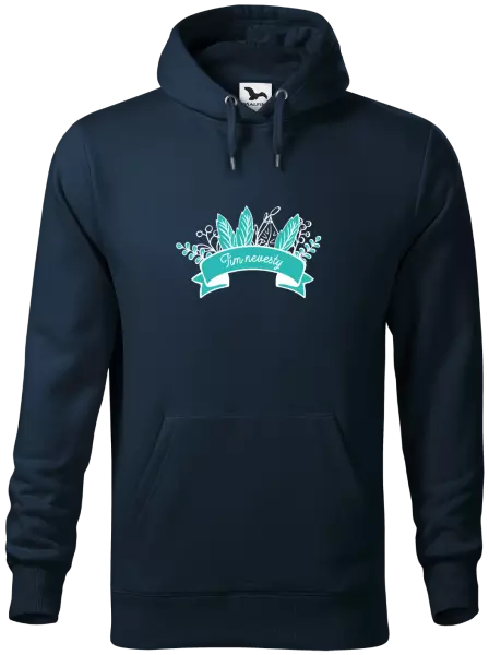 Pánska mikina Tím nevesty - zelené lupene