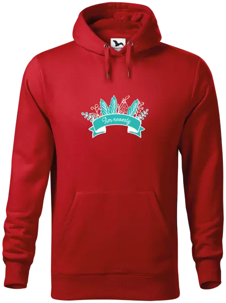 Pánska mikina Tím nevesty - zelené lupene