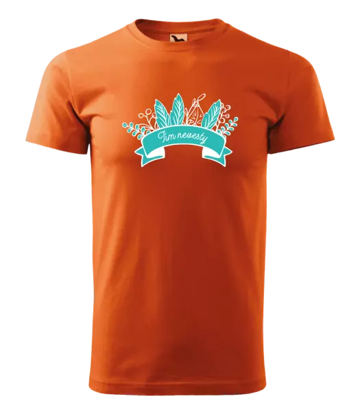 Pánske tričko Tím nevesty - zelené lupene