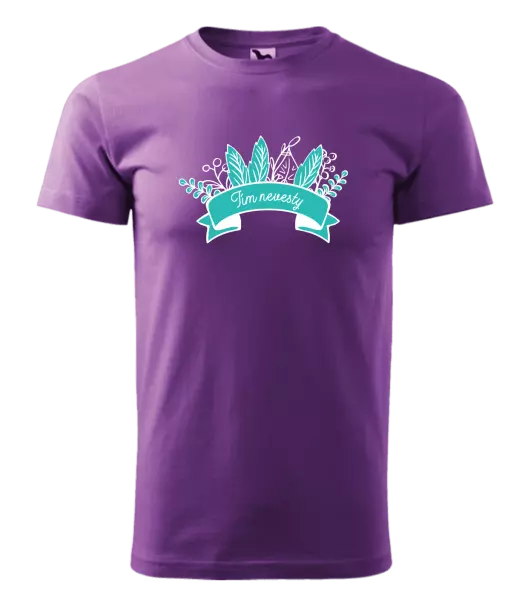 Pánske tričko Tím nevesty - zelené lupene