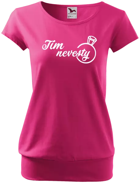 Dámske tričko Tím nevesty s prsteňom