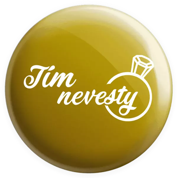 Placka Tím nevesty s prsteňom