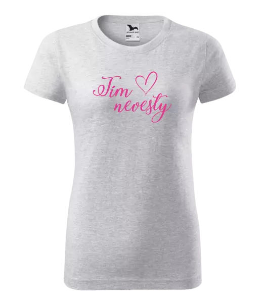Dámske tričko Tím nevesty so srdiečkom
