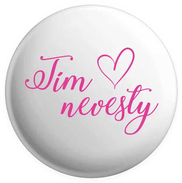 Placka Tím nevesty so srdiečkom