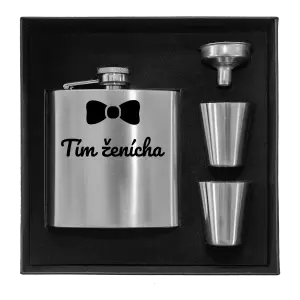 Ploskačka v krabičke Tím ženícha