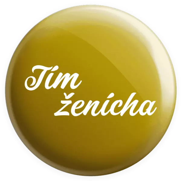 Placka Tím ženícha