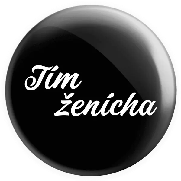 Placka Tím ženícha