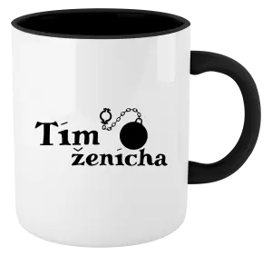 Hrnček  Tím ženícha s guľou