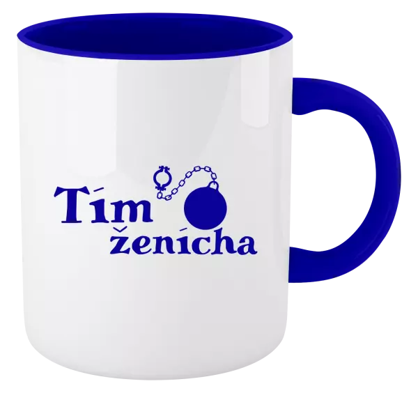 Hrnček  Tím ženícha s guľou