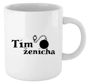 Hrnček Tím ženícha s guľou