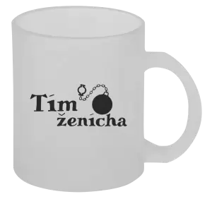 Hrnček Tím ženícha s guľou