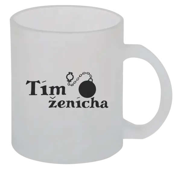 Hrnček Tím ženícha s guľou