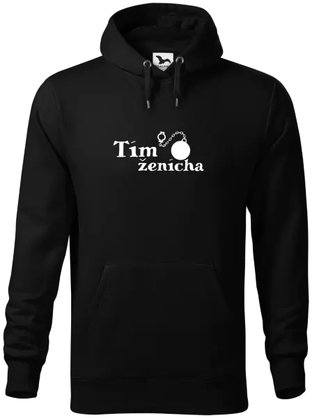 Pánska mikina Tím ženícha s guľou