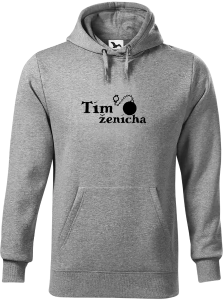 Pánska mikina Tím ženícha s guľou