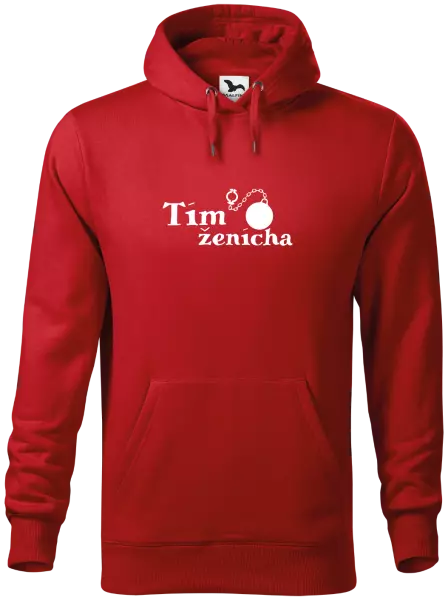 Pánska mikina Tím ženícha s guľou